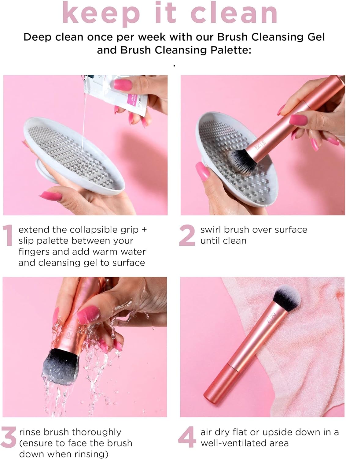 REAL TECHNIQUES Makeup Brush Set