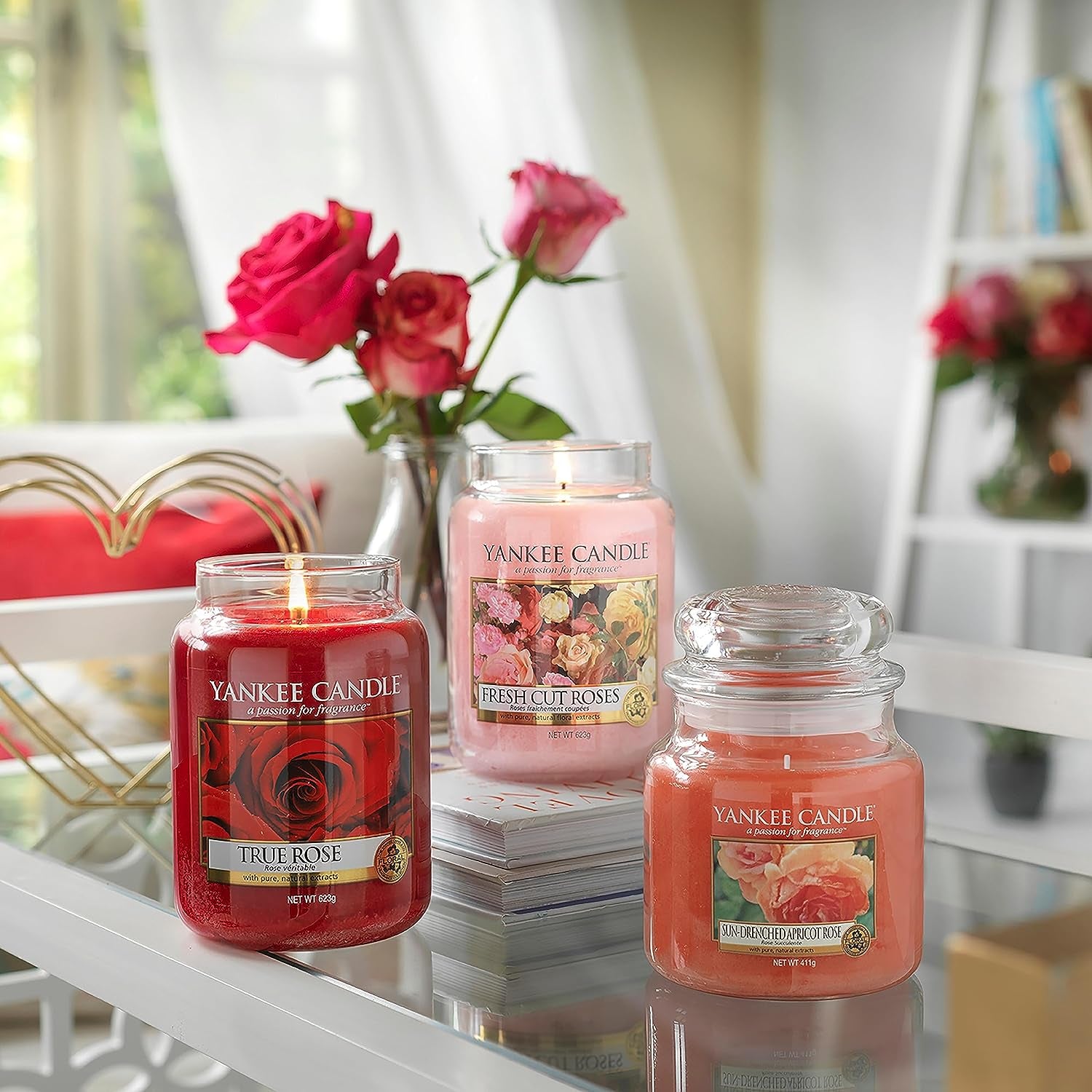 Yankee Candle Fresh Roses